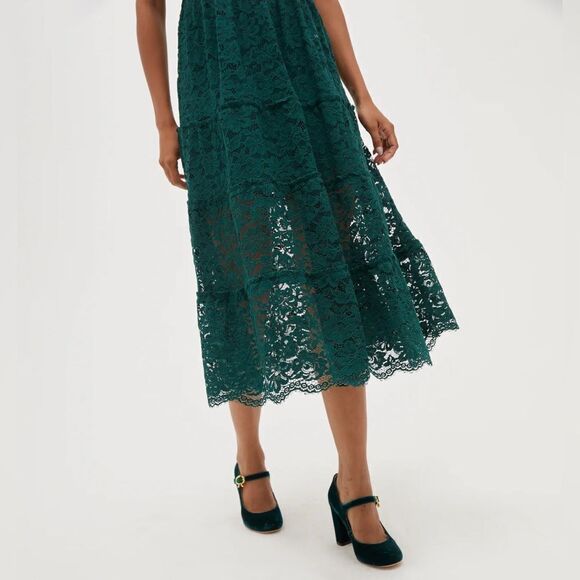 Hill House Collector’s Edition Botanical Garden Lace Ellie Nap Dress NWT - Picture 3 of 16